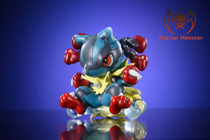 〖Sold Out〗Pokémon Peripheral Products Cute Series Lucario - Digital Monster Studio