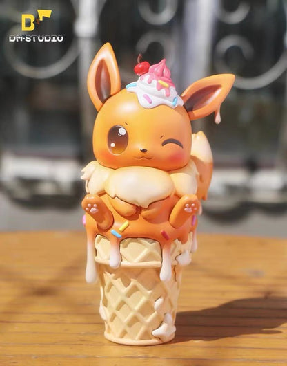 〖Sold Out〗Pokémon Peripheral Products Ice Cream Series Eevee - DM Studio