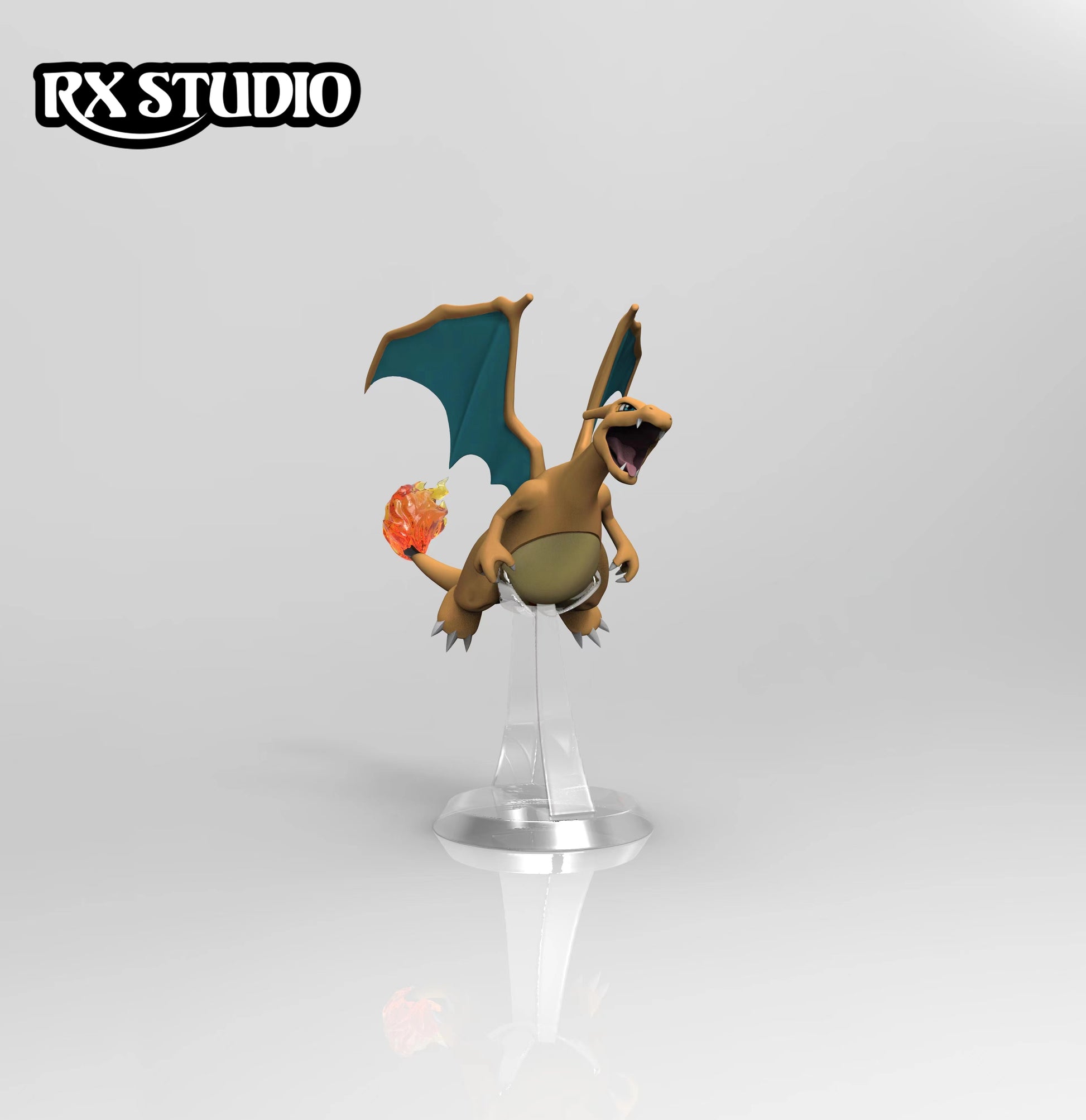 〖In Stock〗Pokemon Scale World Mega Charizard X #006 1:20 - BF Studio