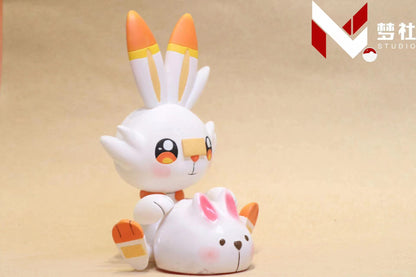 〖Sold Out〗Pokémon Peripheral Products Scorbunny - MS Studio