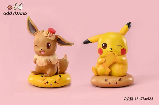 〖Sold Out〗Pokémon Peripheral Products Mat Pikachu & Eevee - ODD Studio