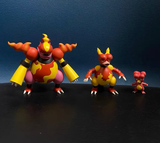 〖In Stock〗Pokemon Scale World Magby Magmar Magmortar #240 #126 #467 1:20 - OS Studio