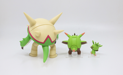 〖Sold Out〗Pokemon Scale World Chespin Quilladin Chesnaught #650 #651 #652 1:20 - Yeyu Studio