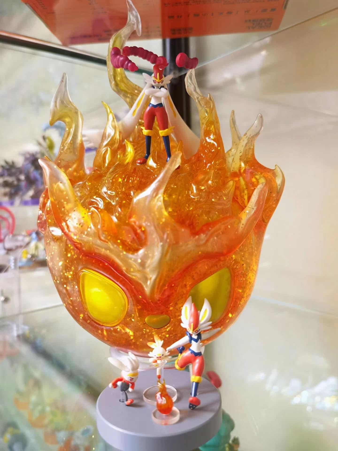 〖Sold Out〗Pokemon Scale World Dynamax Cinderace #815 1:200 - BQG Studio