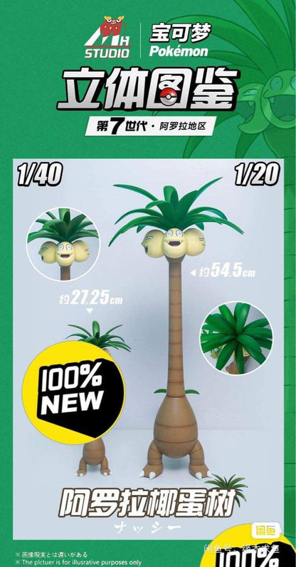 〖Sold Out〗Pokemon Scale World Alola Exeggutor #103 1:20 - MH Studio