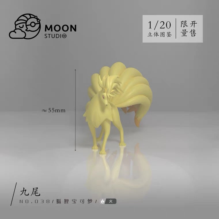 〖In Stock〗Pokemon Scale World Ninetales  #038 1:20 - Moon Studio