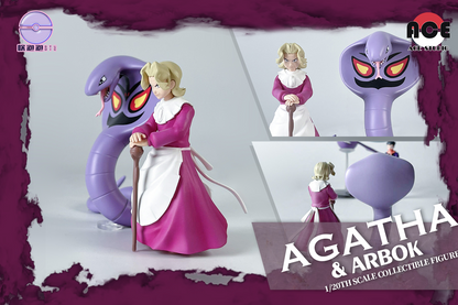 〖 In Stock〗Pokemon Scale World Four Kings Series Agatha&Arbok 1:20 - ACE&CPP Studio