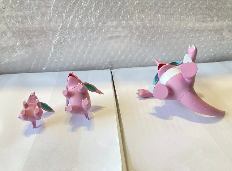 〖Sold Out〗Pokemon Scale World Nidoran Nidorino Nidoking #032 #033 #034 1:20 - DS Studio