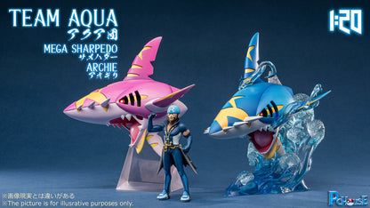〖Sold Out〗Pokemon Scale World Team Magma Maxie & Team Aqua Archie 1:20 - PC House Studio