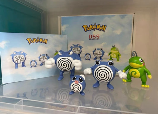 〖Sold Out〗Pokemon Scale World Poliwag Poliwhirl Poliwrath Politoed #060 #061 #062 #186 1:20 - DSS Studio