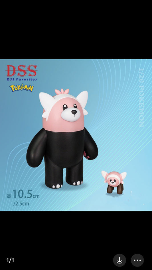 〖Sold Out〗Pokemon Scale World Stufful Bewear #759 #760 1:20 - DSS Studio