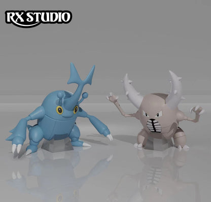 〖Sold Out〗Pokemon Scale World Pinsir Heracross #127 #214 1:20 - RX Studio