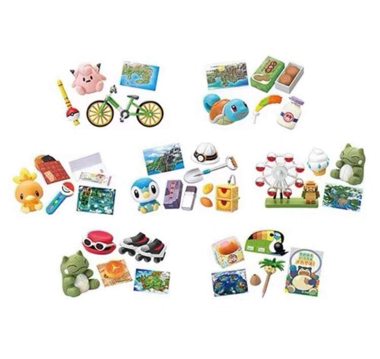 〖In Stock〗Pokémon Peripheral Products Pokémon Item Market - Rement