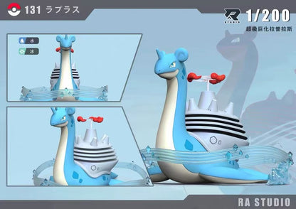 〖Sold Out〗Pokemon Scale World Dynamax Lapras #131 1:200 - RA Studio