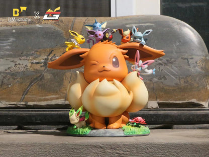 〖Sold Out〗Pokemon Eevee Family Model Statue Resin  - DM&BQG Studio