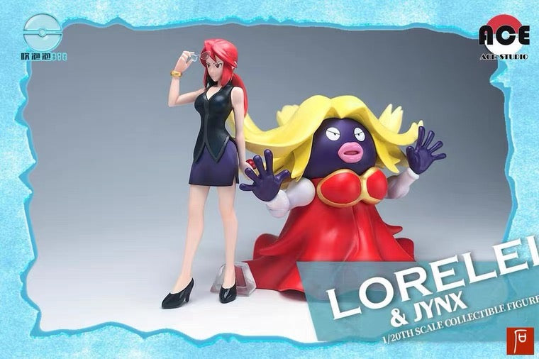 〖 Sold Out〗Pokemon Scale World Four Kings Series Lorelei& Jynx 1:20 - ACE&CPP Studio