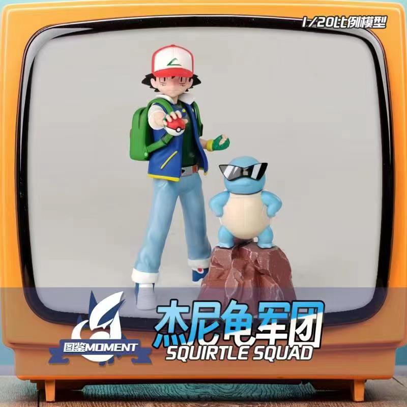 〖In Stock〗Pokemon Scale World Squirtle Squad #007 1:20  - Moment Studio