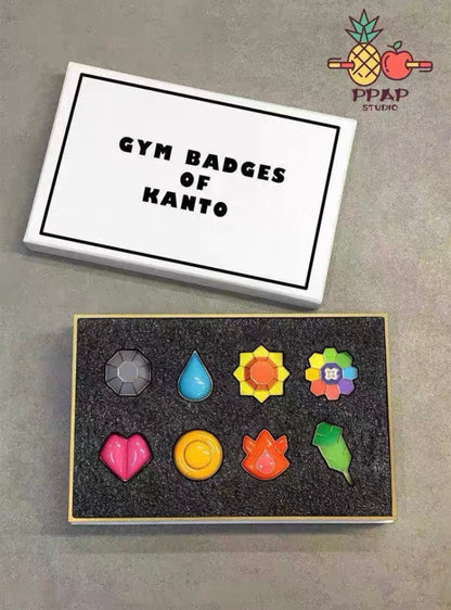 〖Sold Out〗Pokemon Peripheral products Kanto Region Gym Badge - PPAP Studio