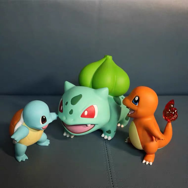 〖Sold Out〗Pokemon Scale World Bulbasaur Charmander Squirtle #001 #004 #007 1:10 - Robin Studio