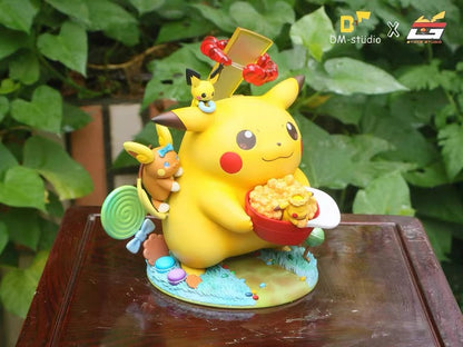 〖Sold Out〗Pokemon Pikachu Family Model Statue Resin  - DM&BQG Studio