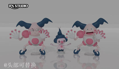 〖Sold Out〗Pokemon Scale World Mr. Mime Mime Jr. #122 #439 1:20 - RX Studio