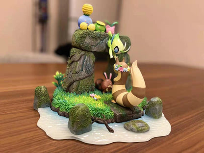 〖In Stock〗Pokemon Mysterious Forest Model Statue Resin  - Moon shadow Studio