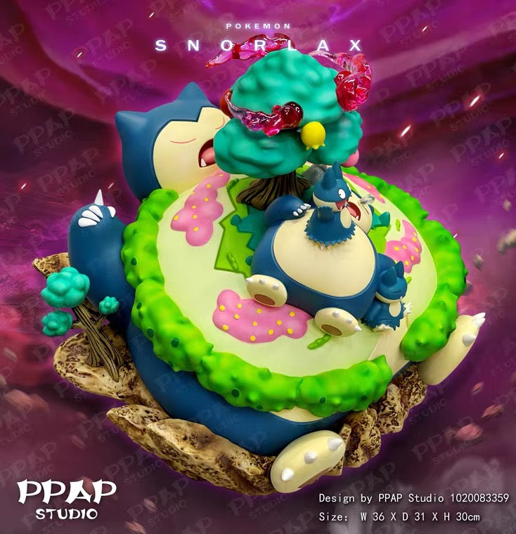 〖Sold Out〗Pokemon Snorlax Family&Alola Exeggutor Model Statue Resin - PPAP Studio
