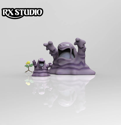 〖In Stock〗Pokemon Scale World Grimer Muk #088 #089 1:20 - RX Studio