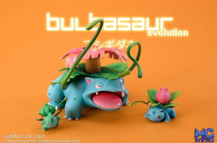 〖In Stock〗Pokemon Scale World Bulbasaur Ivysaur Venusaur #001 #002 #003 1:20 - MG Studio