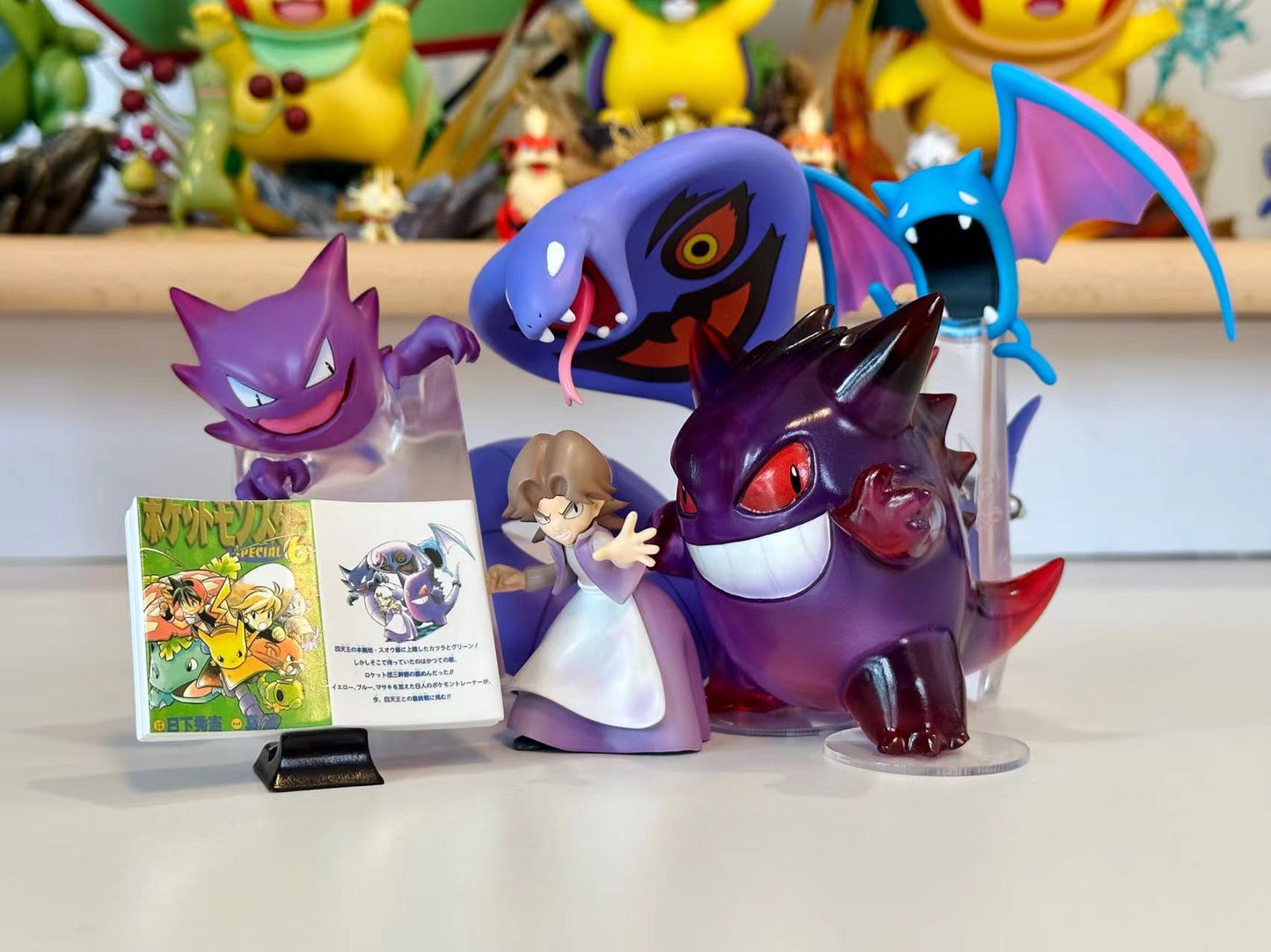 〖Make Up The Balance〗Pokemon Scale World Kanto Four Kings Series Agatha‘pokemon 1:20 - Lucky Wings Studio