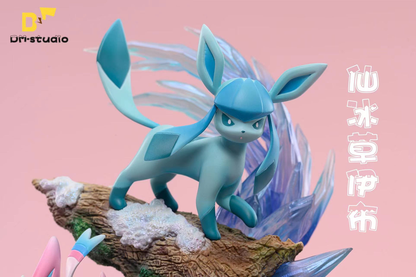 〖Sold Out〗Pokemon Eeveelution Family Leafeon Glaceon Sylveon Model Statue Resin - DM Studios