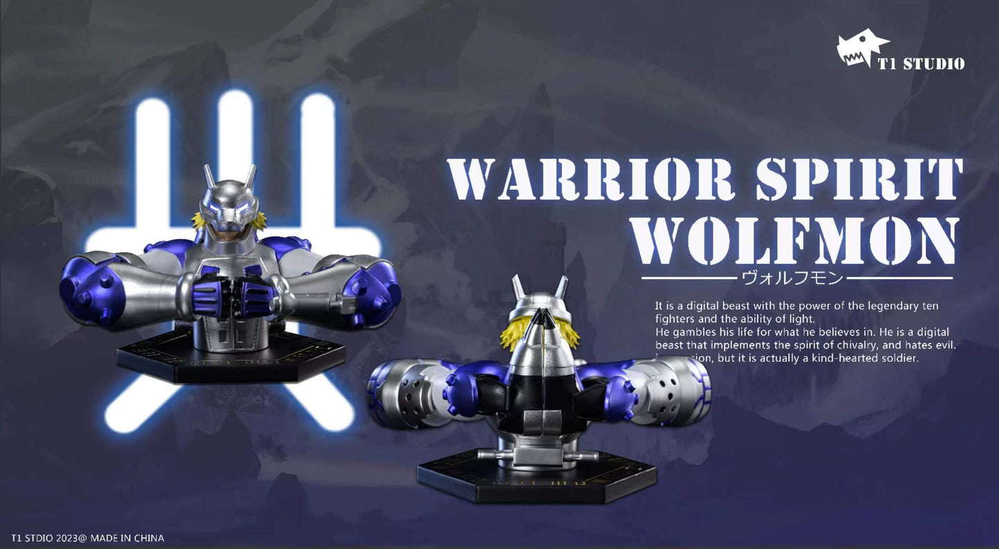 〖Sold Out〗Digimon Wolfmon&Human Spirit of Light - T1 Studio