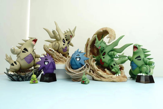 〖Sold Out〗Pokemon Scale World Larvitar Pupitar Tyranitar #246 #247 #248 1:20  - Pallet Town Studio