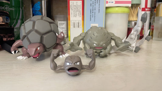 〖In Stock〗Pokemon Scale World Geodude Graveler Golem #074 #075 #076 1:20 - MHK Studio