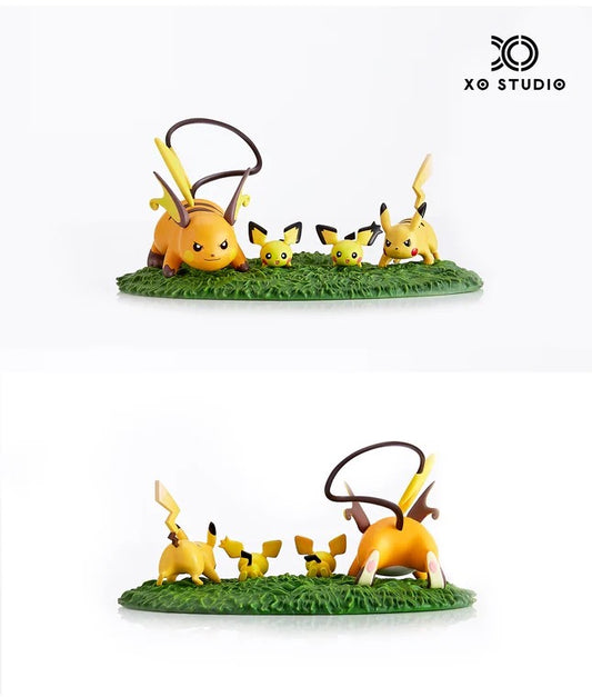 〖Sold Out〗Pokemon Scale World Pikachu Raichu Pichu #025 #026 #172 1:20 - XO Studio