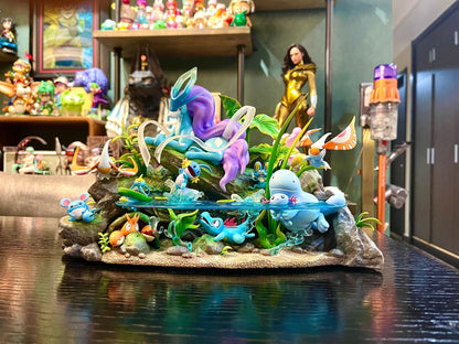 〖Sold Out〗Pokemon Type Series 01 Water-type Model Statue Resin - PC House Studio