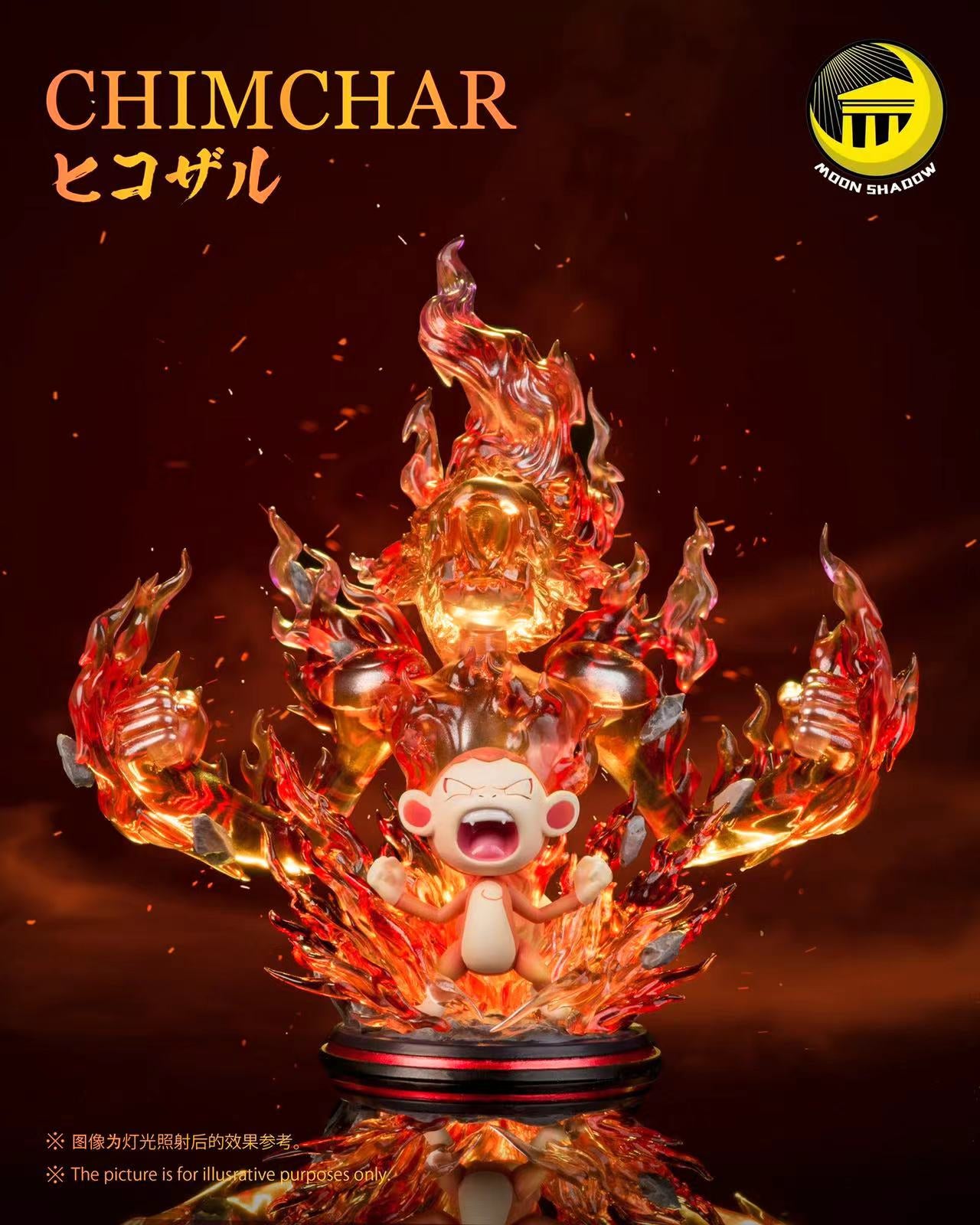 〖Sold Out〗Pokemon Chimchar Model Statue Resin  - Moon shadow Studio