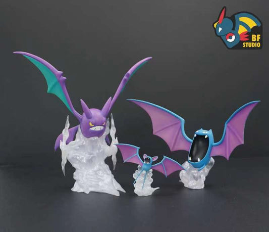 〖Sold Out〗Pokemon Scale World Zubat Golbat Crobat #041 #042#169 1:20 - BF Studio