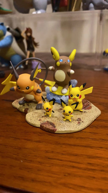 〖Make Up The Balance〗Pokemon Scale World Pikachu Raichu Pichu Alola Raichu #025 #026 #172 1:20 - YCC