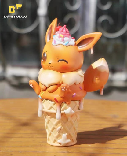 〖Sold Out〗Pokémon Peripheral Products Ice Cream Series Eevee - DM Studio