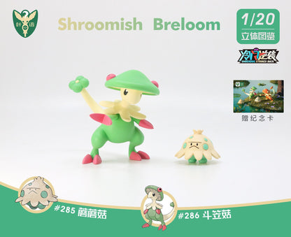 〖Sold Out〗Pokemon Scale World Shroomish Breloom #285 #286 1:20 - Yeyu Studio