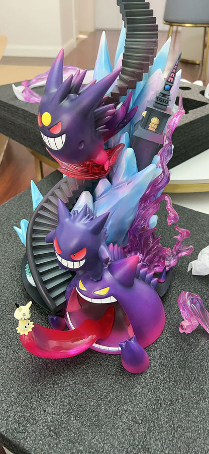 〖Sold Out〗Pokemon Gengar family Model Statue Resin - Fantasy & Miman Studios