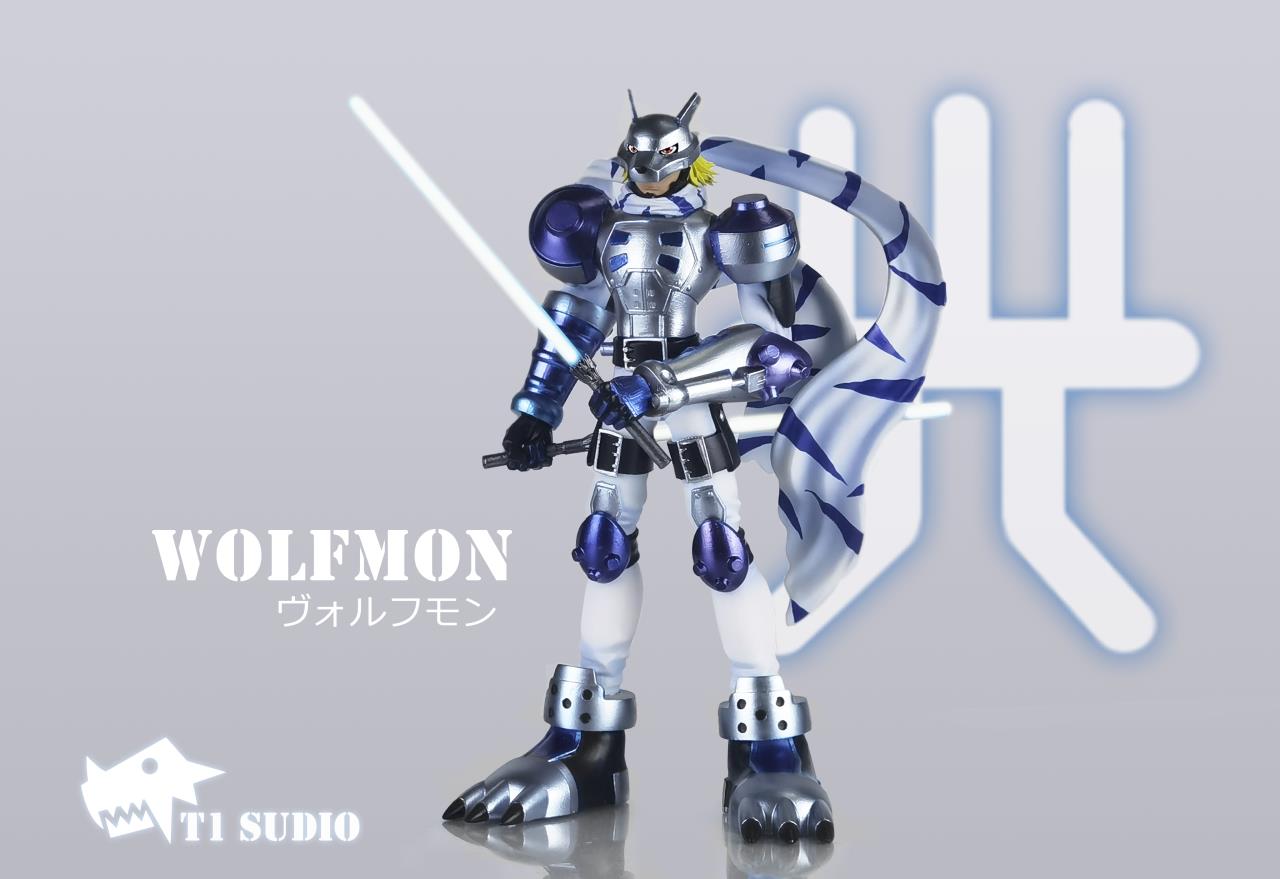 〖Sold Out〗Digimon Wolfmon&Human Spirit of Light - T1 Studio