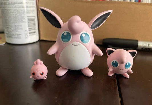 〖Sold Out〗Pokemon Scale World Jigglypuff Wigglytuff Igglybuff #039 #040 #174 1:20 - SXG Studio