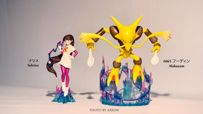〖In Stock〗Pokemon Scale World Master of Gymnasium Series Sabrina&Alakazam 1:20 - BQG Studio