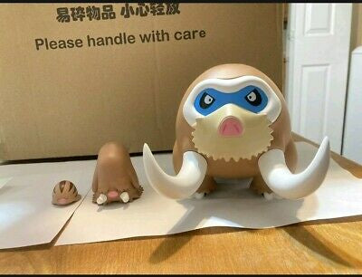 〖In Stock〗Pokemon Scale World Swinub Piloswine Mamoswine #220 #221 #473 1:20 - SXG Studio