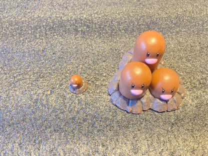 〖In Stock〗Pokemon Scale World Diglett Dugtrio #050 #051 1:20 - FFO Studio