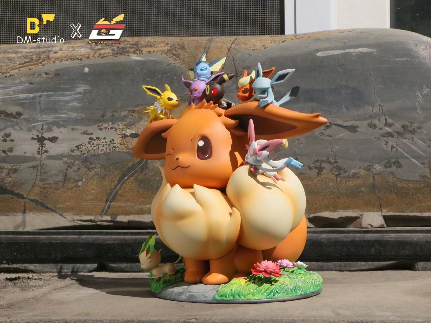 Sold Out〗Pokemon Eevee Family Model Statue Resin - DM&BQG Studio – Pokemon  lover