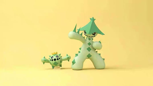 〖Sold Out〗Pokemon Scale World Cacnea Cacturne #331 #332 1:20 - RYM Studio