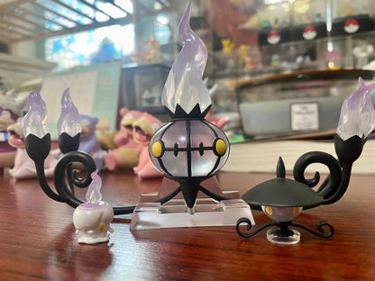 〖Sold Out〗Pokemon Scale World Litwick Lampent Chandelure  #607 #608 #609 1:20 - CPP Studio